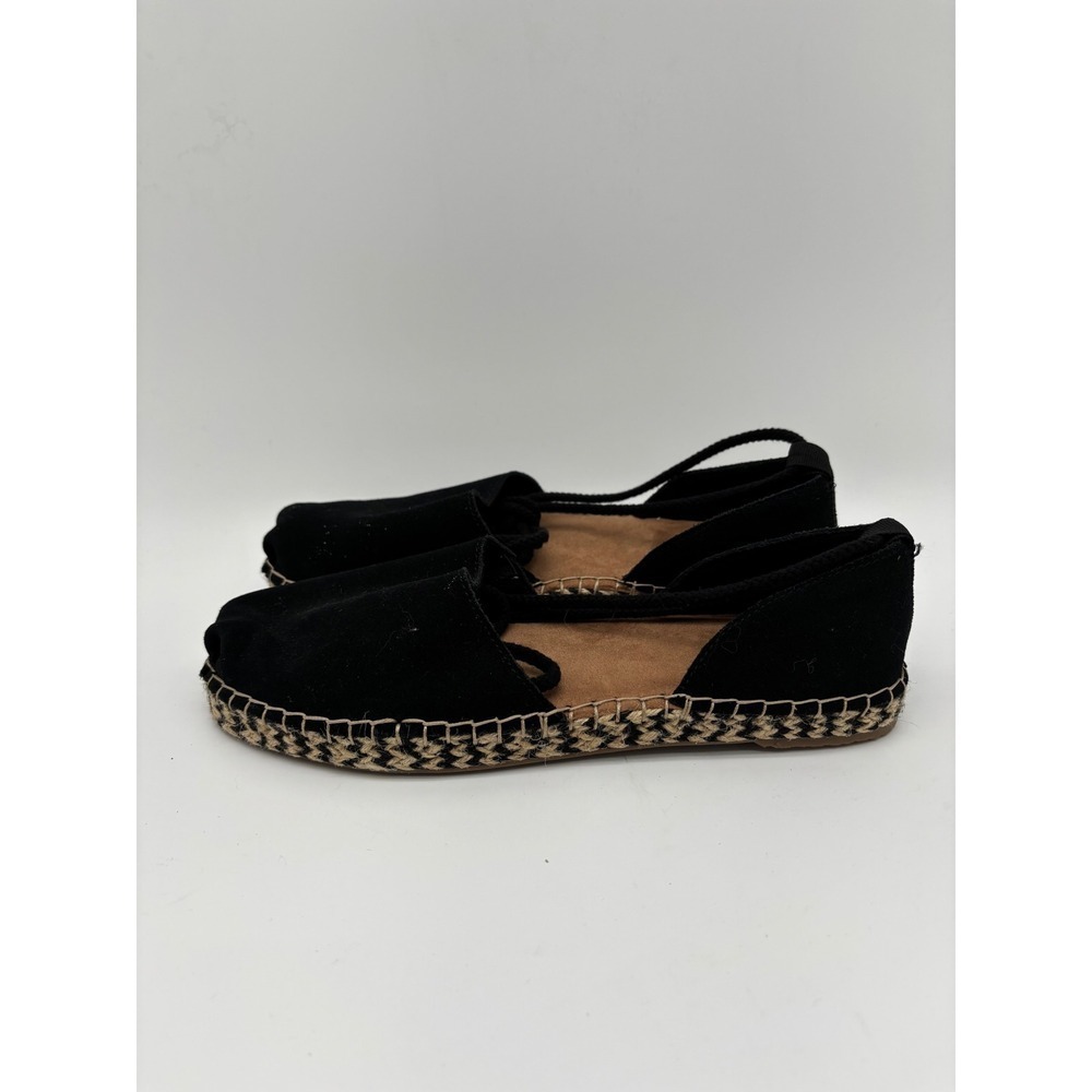 Toms Black Espadrille Flats - Picture 5 of 8